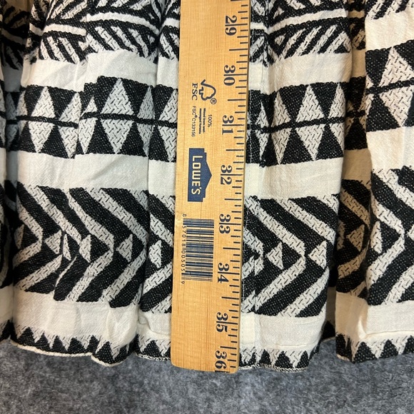 Devotion Twins Ella Embroidered Dress Size S Black and off-white Graphic Print - Picture 8 of 14